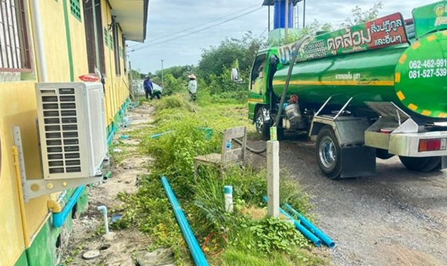 ดูดส้วมเทศบาลสมุทรสาคร